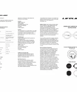 Capteurs De Vitesse Et Cadence LifeLine Avec Bluetooth 4.0 Et ANT+ -France Pièces Pour Vélos Soldes 0002