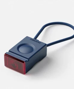 Bookman Block Rear Light -France Pièces Pour Vélos Soldes Block Light Blue Rear Perspective 1800x1800