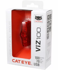 Cateye VIZ 100 Rear Light -France Pièces Pour Vélos Soldes CA475VIZ100202
