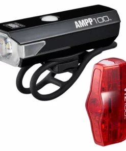 Cateye AMPP 100 And VIZ 100 Light Set
