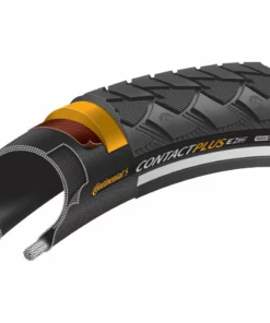 Pneu Continental Contact Plus Touring -France Pièces Pour Vélos Soldes Continental Contact Plus Touring Tyre Tyres Black Reflective 2017 1010010000 1
