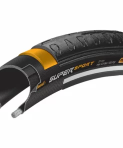 Pneu De Route Continental SuperSport Plus (souple) -France Pièces Pour Vélos Soldes Continental SuperSport Plus Folding Road Tyre Road Race Tyres Black Black 100341 1
