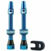 Ensemble De Valves CushCore Tubeless 1 Ensemble De Valves CushCore Tubeless -France Pièces Pour Vélos Soldes CushCore Tubeless Valve Set Tyre Spares Blue Not Set CC 10011
