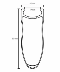 Fast Forward F6R Carbon Rim Wheelset -France Pièces Pour Vélos Soldes F6 FCC rimsection 1000bk