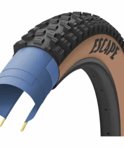 Goodyear Escape Ultimate Complete Tubeless MTB Tyre -France Pièces Pour Vélos Soldes Goodyear Escape Ultimate Complete Tubeless MTB Tyre Tyres Black Brown GR 004 60 584 V006 R