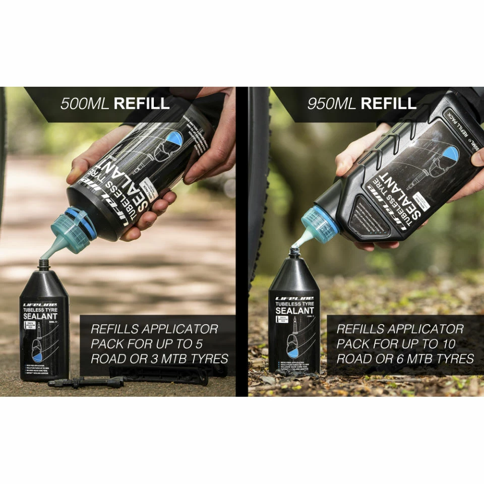 Liquide Anti-crevaison LifeLine (pour Pneu Tubeless) 6 Liquide Anti-crevaison LifeLine (pour Pneu Tubeless) – Image 4