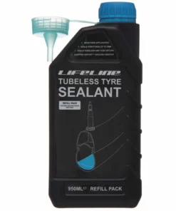 Liquide Anti-crevaison LifeLine (pour Pneu Tubeless) 22 Liquide Anti-crevaison LifeLine (pour Pneu Tubeless) -France Pièces Pour Vélos Soldes LifeLine Tubeless Tyre Sealant Tyre Spares Black 2018 LLTTS950ML 1