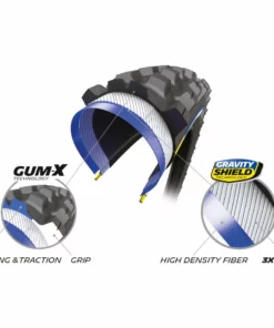 Michelin Wild AM2 Competition Line TLR Foldable Tyre -France Pièces Pour Vélos Soldes Michelin Wild AM2 Competition Line TLR Fold Tyre 07