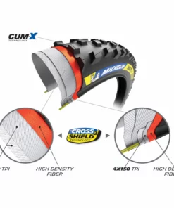 Michelin Wild XC2 Racing Tyre Black 2.35" -France Pièces Pour Vélos Soldes Michelin Wild XC2 Racing Tyre Black 2 35 Tyres Black 986167 6