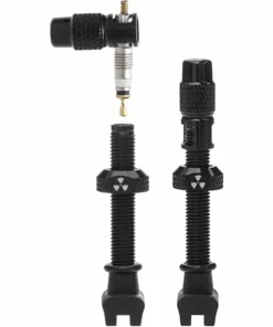 Valve Nukeproof Universal Presta (paire) -France Pièces Pour Vélos Soldes Nukeproof Universal Presta Tubeless Valves Pair Tyre Spares Black FTWG18A 45LNF12R4BLK 0