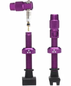 Valve Nukeproof Universal Presta (paire) -France Pièces Pour Vélos Soldes Nukeproof Universal Presta Tubeless Valves Pair Tyre Spares Purple FTWG18A 45LNF12R4PUR 1