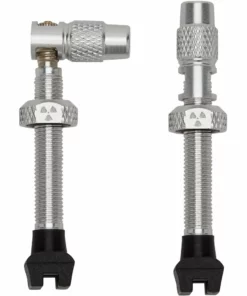 Valve Nukeproof Universal Presta (paire) -France Pièces Pour Vélos Soldes Nukeproof Universal Presta Tubeless Valves Pair Tyre Spares Silver FTWG18A 45LNF12R4POLSIL 0