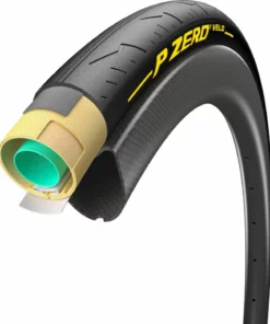 Pneu De Route Pirelli P Zero Velo (boyau) -France Pièces Pour Vélos Soldes Pirelli P Zero Velo Tubular Road Tyre Tyres Black 3605300 2