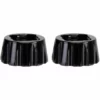 Paire D'écrous De Valve De Décompression Prime -France Pièces Pour Vélos Soldes Prime Pressure Release Valve Stem Nut Pair Tyre Spares Black PPRVSNPB