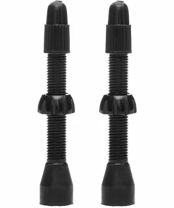 Valves Prime Presta Tubeless (paire) 11 Valves Prime Presta Tubeless (paire) -France Pièces Pour Vélos Soldes Prime Presta Tubeless Valves Pair Tyre Spares Black PPTVP45B 1