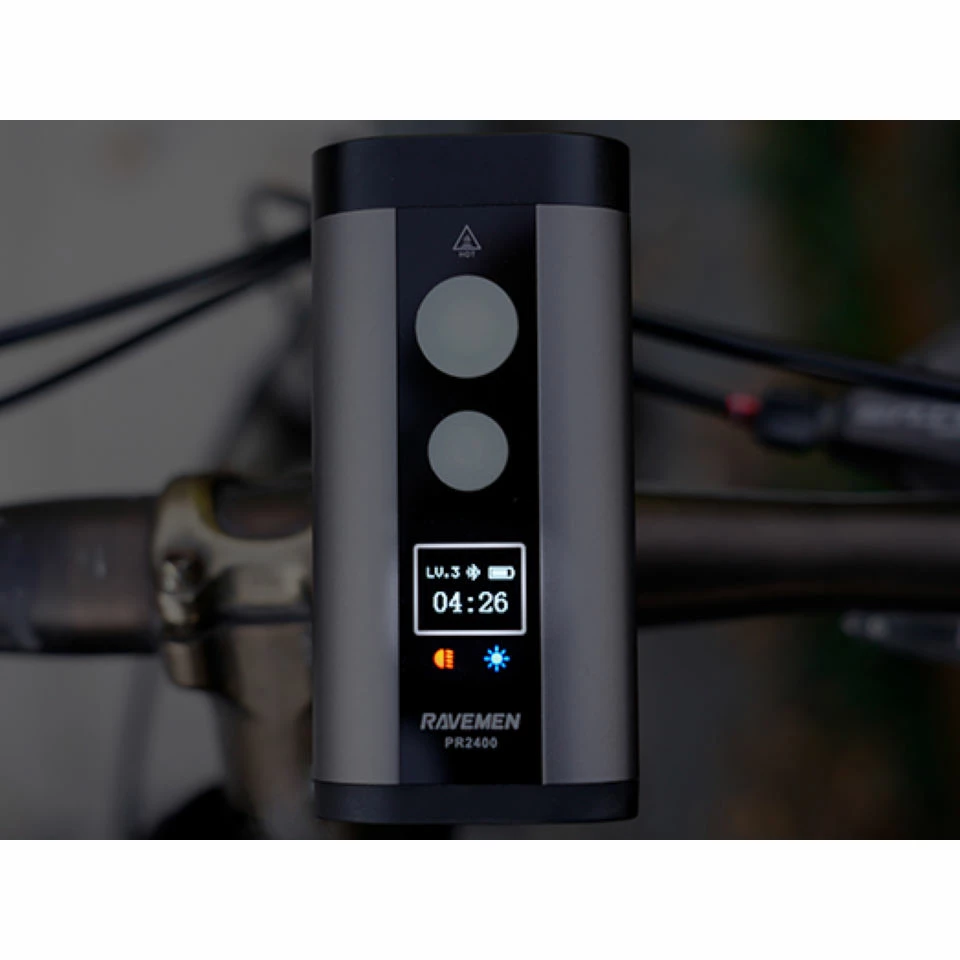 Ravemen PR2400 USB Rechargeable Front Light Grey One Size 12 Ravemen PR2400 USB Rechargeable Front Light Grey One Size – Image 10