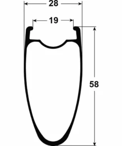 Paire De Roues De Route Reynolds AR 58 (carbone) -France Pièces Pour Vélos Soldes Reynolds AR 58 Carbon Road Wheelset 11