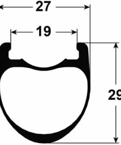 Paire De Roues De Route Reynolds ARX 29 (carbone) -France Pièces Pour Vélos Soldes Reynolds ARX 29 Carbon Road Wheelset Wheel Sets Black R WC 78281 6