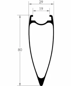 Paire De Roues De Route Reynolds Aero 80 Black Label (carbone) -France Pièces Pour Vélos Soldes Reynolds Aero 80 Black Label Carbon Road Wheelset 03