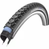 Pneu VTT Schwalbe Marathon Plus Tour Wired -France Pièces Pour Vélos Soldes Schwalbe Marathon Plus Tour Wired MTB Tyre Tyres Black Reflex 11149404