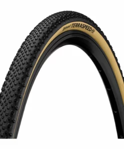 Pneu Continental Terra Speed TL (ProTection, Souple) 10 Pneu Continental Terra Speed TL (ProTection, Souple) -France Pièces Pour Vélos Soldes TerraSpeed TR 35 black cream SE1