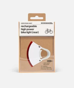 Bookman Curve Rear Light -France Pièces Pour Vélos Soldes curve light rear white pack g bg 1800x1800