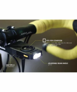 Eclairage Et Support Pour GPS Moon MX -France Pièces Pour Vélos Soldes prod190142 Black NE 05