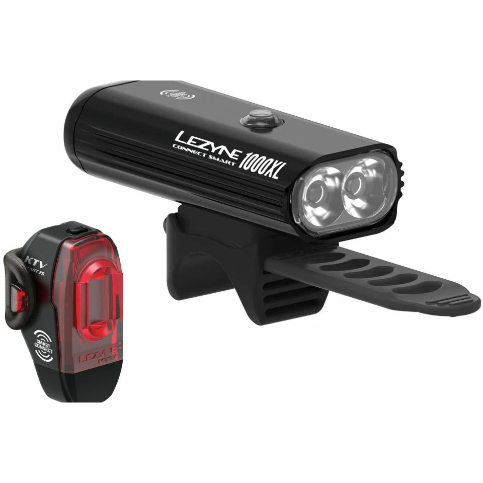 Lezyne Connect Smart 1000XL / KTV Smart Light Pair 3 Lezyne Connect Smart 1000XL / KTV Smart Light Pair